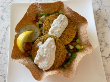 Chickpea Fritters Image